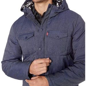 New Levi’s Man Hooded Ultra Loft Jacket